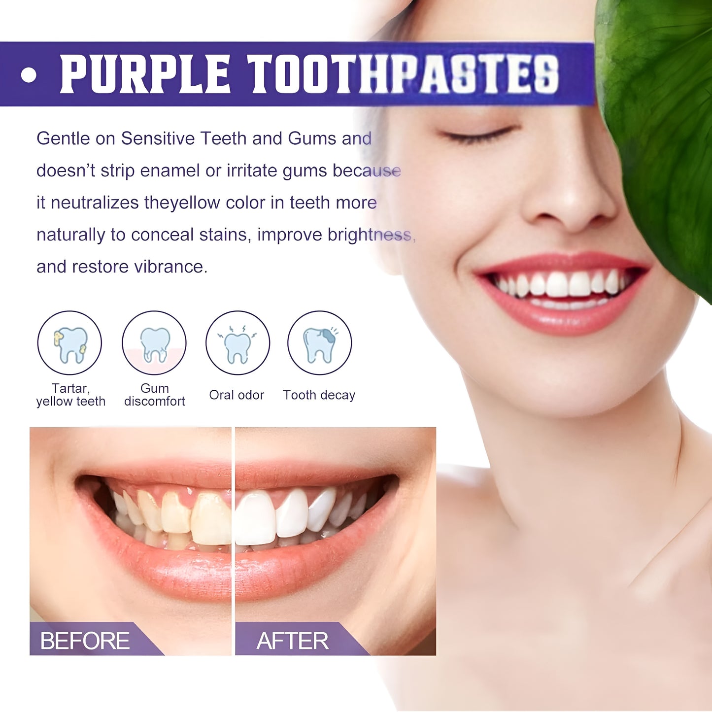 Purple Toothpaste